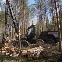 Гусеничная лесозаготовительная машина - 6HP GTE - Oy Logset Ab