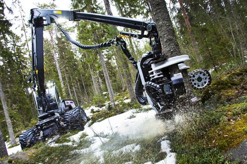 Колесная лесозаготовительная машина - 5HP GT - Oy Logset Ab