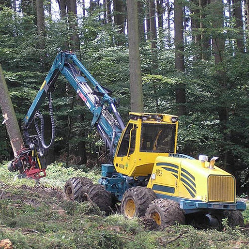 Колесная лесозаготовительная машина - HSM 405 H1 8WD - HSM - Hohenloher Spezial-Maschinenbau GmbH & Co. K