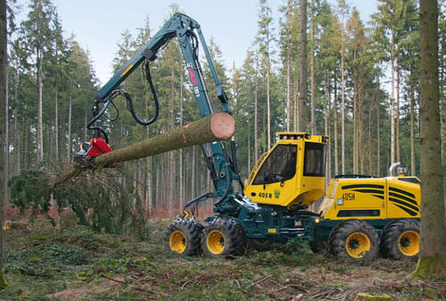 Колесная лесозаготовительная машина - HSM 405 H3 8WD - HSM - Hohenloher Spezial-Maschinenbau GmbH & Co. K