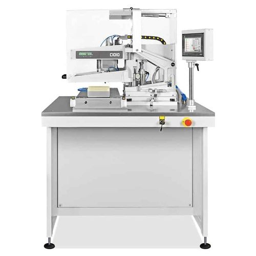 Автоматическая машина для трафаретной печати - C1010 - AUREL Automation Division - монохромная / для электроники / вакуумная