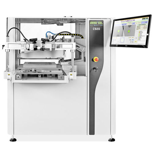 Автоматическая машина для трафаретной печати - C920T - AUREL Automation Division - цветная / для электроники / высокой точности