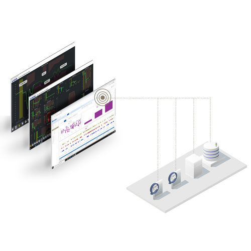 Система наблюдения для машины - miTool - Mikron Group - для измерения температуры / состояния станка / вибрации