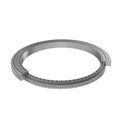 Трехрядное опорно-поворотное устройство - THB Bearings - с наружным зацеплением / роликовое / для строительных работ, кранов, экскаваторов