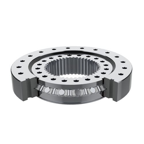 Опорно-поворотное устройство с перекрестными роликами - THB Bearings - с внутренним зацеплением / однорядная / для строительных работ, кранов, экскаваторов