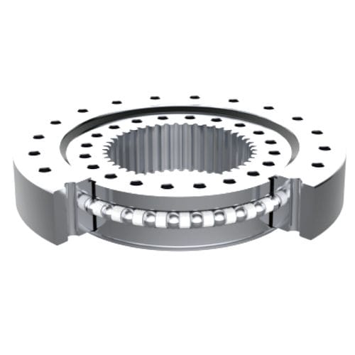 Опорно-поворотное устройство с четырьмя контактными точками - THB Bearings - с внутренним зацеплением / шариковое / для строительных работ, кранов, экскаваторов