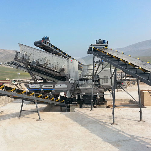 Конусный дробильно-сортировочный комплекс - Y3S2160HP220 - Henan LIMING Heavy Industry Science and Technology - мобильный / вторичный / высокая производительность
