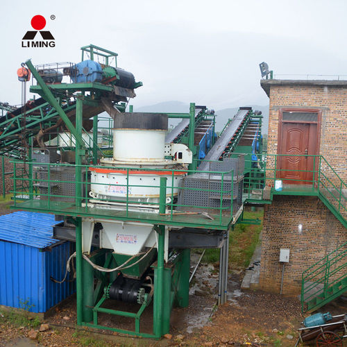 Вертикальная ударная камнедробилка - VSI5X9532 - Henan LIMING Heavy Industry Science and Technology - стационарная / высокая производительность / вторичная