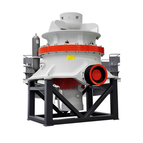 Камнедробилка с гидравлическим конусом - HST250 - Henan LIMING Heavy Industry Science and Technology - стационарная / высокая производительность / вторичная