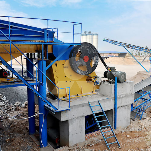 Щековая камнедробилка - PEW400&times;600 - Henan LIMING Heavy Industry Science and Technology - стационарная / высокая производительность / первичная