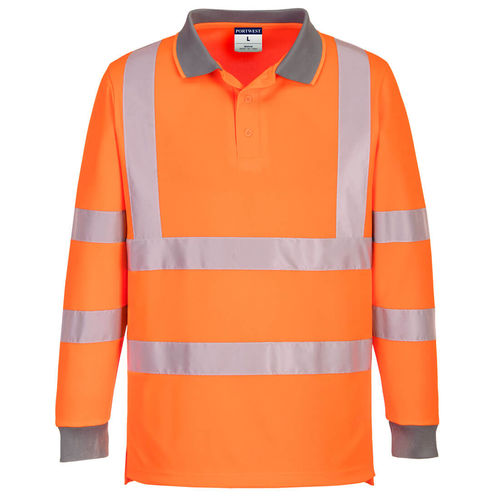 Поло высокая видимость - EC11 series - Portwest Clothing Ltd - рабочее / защита от УФ / из полиэстера