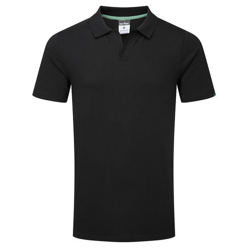 Рабочее поло - EC210 series - Portwest Clothing Ltd - из хлопка / унисекс / черное