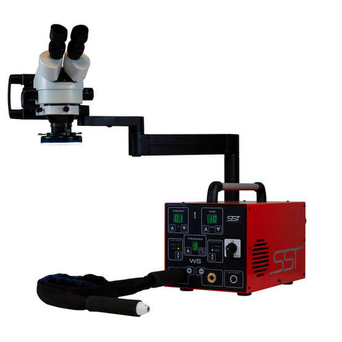 Станок для сварки сопротивлением - WS - SST MICROWELDING - ручной / для электронного компонента / для автомобильных деталей