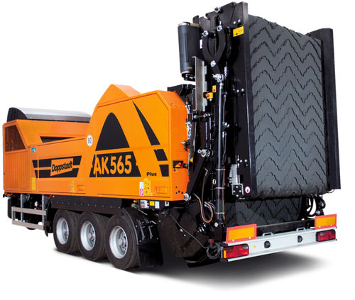 Дробилка для отходов - AK 565 PLUS - Doppstadt - с цилиндрами / мобильная / для переработки