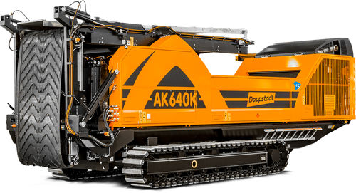 Дробилка для отходов - AK 640 K - Doppstadt - молотковая / из нержавеющей стали / для переработки