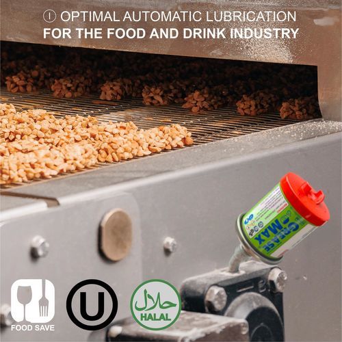 Одноточечное смазывающее устройство - GREASEMAX&reg; - GREASEMAX® Sohm Schmierstofftechnik e.K. - для линии по переработке пищевых продуктов / автоматическое