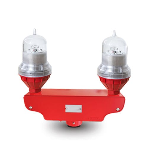 Заградительный огонь LED - LS810D│IP65│AC110-240V/DC48V/DC12V - Shanghai Nanhua Electronics Company - низкой интенсивности / для ветрогенератора / самолет