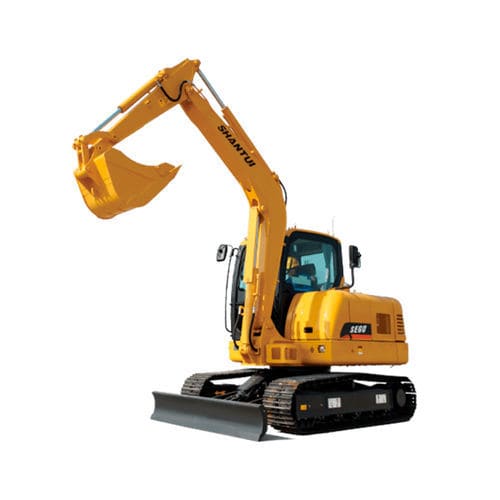 Экскаватор мини - SE60 - SHANDONG SHANTUI CONSTRUCTION MACHINERY IMP&EXP CO - гусеничный / дизельный