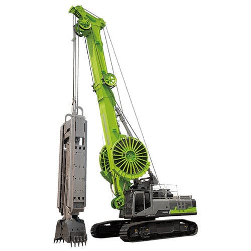 Буровая установка со стенкой из бетона, уложенного на месте - ZDG650 - Zoomlion Heavy Industry Science & Technology Co., - для каротажа / для зондажа / для фундаментных свай