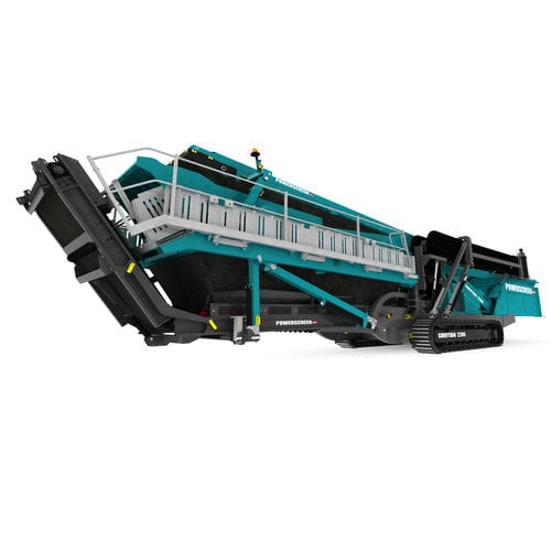 Грубое сито для строительной площадки - CHIEFTAIN 2200  - Powerscreen - мобильное / для сыпучих материалов / две фракции