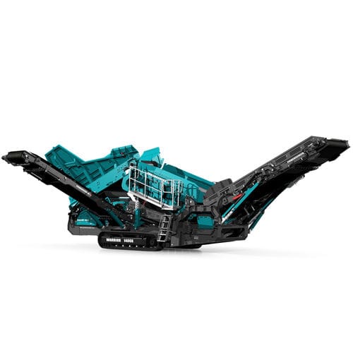 Грубое сито для строительной площадки - WARRIOR 1400X - Powerscreen - мобильное / вибрационное линейное / для сыпучих материалов