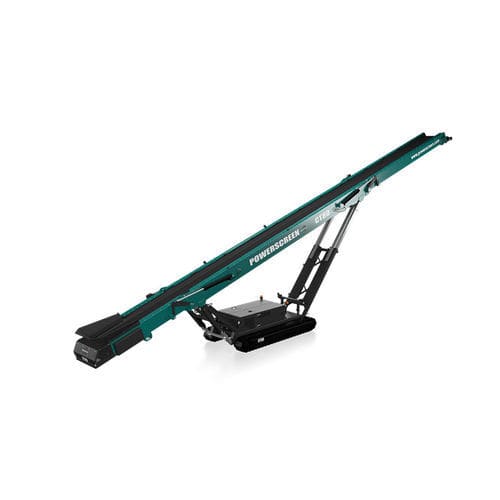 Ленточный конвейер - CT80 - Powerscreen - с регулировкой угла наклона / для погрузки/разгрузки / гусеничный