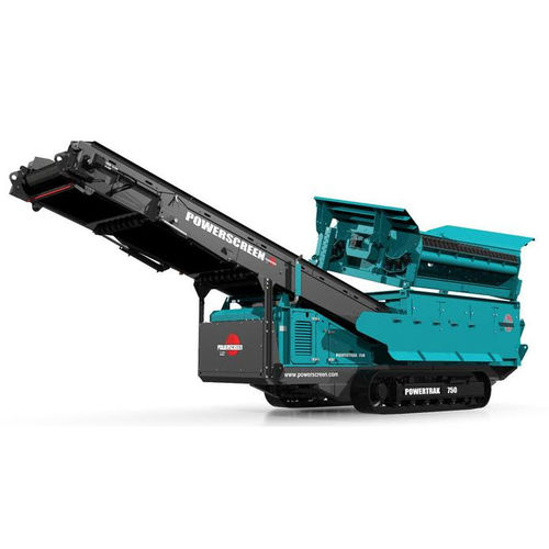 Грубое сито для строительной площадки - POWERTRAK 750 - Powerscreen - для переработки / мобильное / вибрирующее