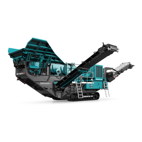 Ударная камнедробилка - TRAKPACTOR 320 - Powerscreen - мобильная / гусеничная