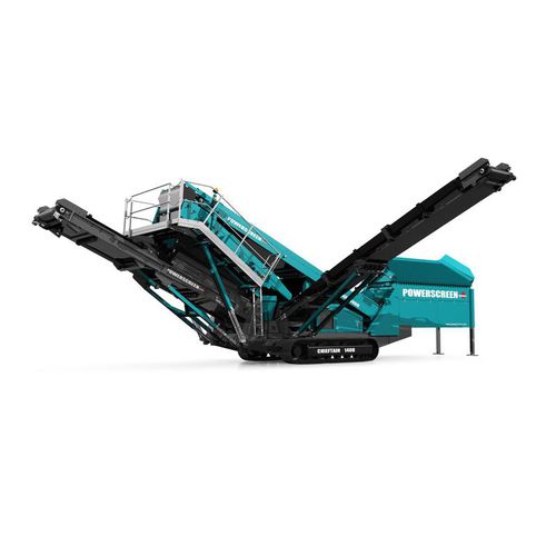 Грубое сито для шахты - CHIEFTAIN 1400 - Powerscreen - мобильное / для сыпучих материалов / две фракции