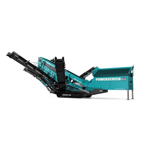 Грубое сито для шахты - CHIEFTAIN 1700 - Powerscreen - мобильное / для сыпучих материалов / 3 фракции