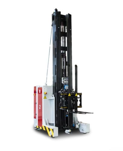 Электрический вилочный погрузчик - AURIGA SHUTTLE RACK - OCME - LGV / для хранения / сверхточный
