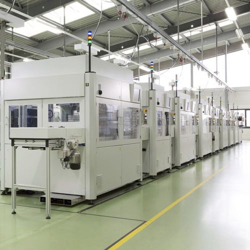 Полуавтоматическая линия сборки - Wolf Produktionssysteme GmbH & Co.KG - для маркировки / для сварки