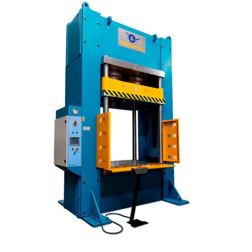 Гидравлический пресс - PHA1000R 5916 5917 - Mécamaq - с 4 стойками / контролируемый PLC