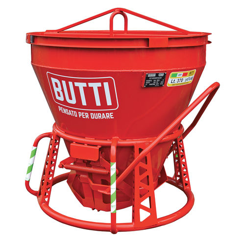 Конический ковш для подачи бетона - 203ZTEK - BUTTI - с открывающимся дном