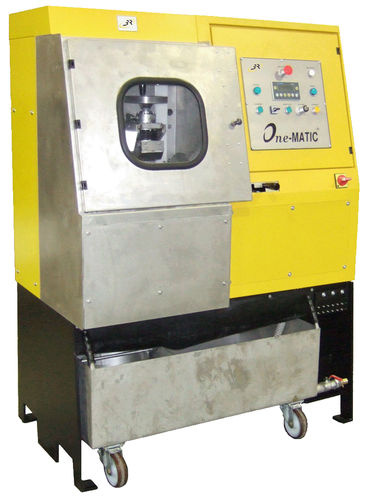 Станок для шлифования с вертикальным точильным кругом - ONE MATIC - 3R RECHERCHES & REALISATIONS REMY - для образцов бетона / контролируемый PLC