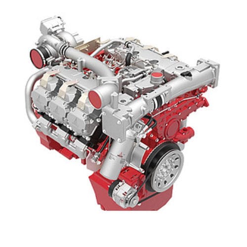 Дизельный двигатель - TCD 12.0 V6 (Agri) - DEUTZ - 6 цилиндров / турбо / аккумуляторная система подачи топлива