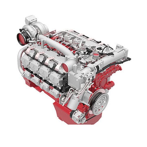 Дизельный двигатель - TCD 16.0 V8 (Agri) - DEUTZ - 8 цилиндров / турбо / аккумуляторная система подачи топлива