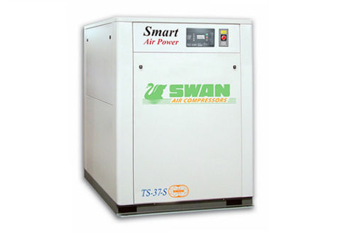 Винтовой компрессор - TS  - SWAN AIR COMPRESSOR - воздушный / с электродвигателем / стационарный