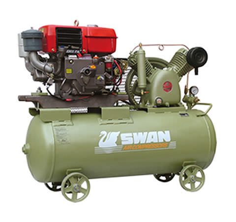 Поршневый компрессор - HE - SWAN AIR COMPRESSOR - воздушный / с дизельным двигателем / на роликах