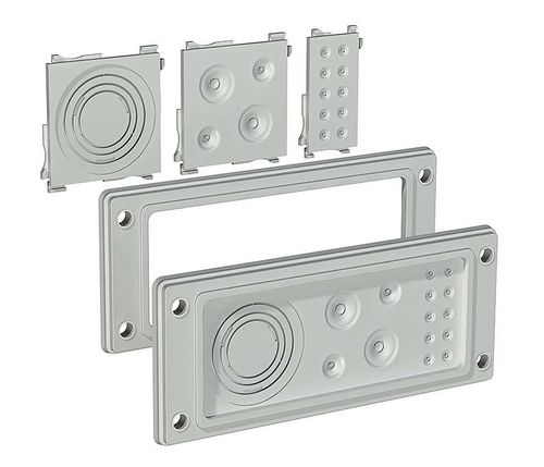 Модульный кабельный проход - Design-A-Flange - RAL series - Tapper Sealing Technology - IP65 / для кабеля