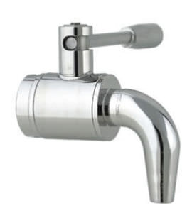 Клапан со сферическим золотником - 651 series - Morsello Inox srl - с ручным управлением / для жидких пищевых продуктов и напитков