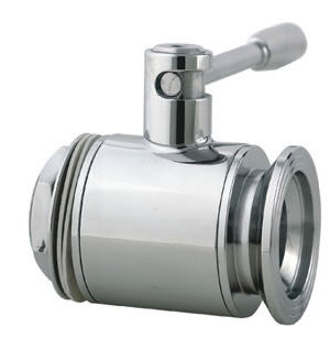Клапан со сферическим золотником - 907 series - Morsello Inox srl - с рычагом / спускной / для газа