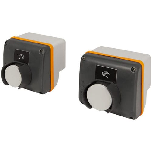 Кнопочный переключатель 1 кнопка - 060MEP2GR - New Elfin - IP66 / из термопластика