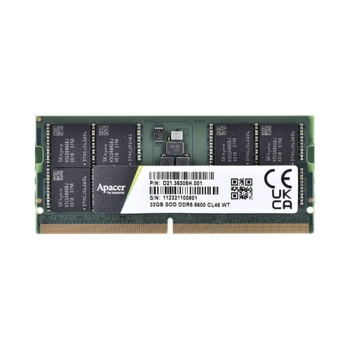 Модуль запоминающего устройства SO-DIMM - Apacer Technology B.V. - DDR5 / промышленная