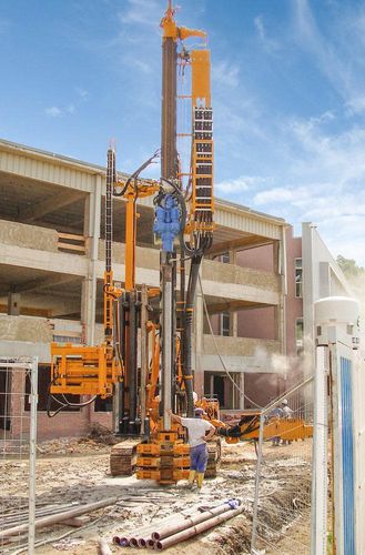Буровая установка для зондажа - HBR 609-3 - HÜTTE Bohrtechnik - стабилизационная / поворотная / гидравлическая
