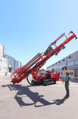 Геотехническая буровая установка - HBR 610	 - HÜTTE Bohrtechnik - стабилизационная / поворотная / гидравлическая