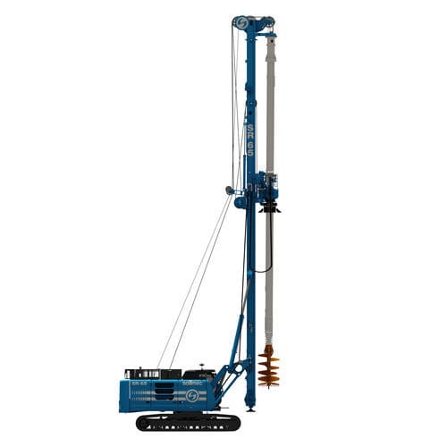 Буровая установка с непрерывным шнеком - SR-65 Blue-Tech - SOILMEC S.P.A. - для фундаментных свай / гусеничная / поворотная