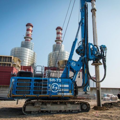 Буровая установка с непрерывным шнеком - SR-75 - SOILMEC S.P.A. - для зондажа / для фундаментных свай / для глубокого бурения