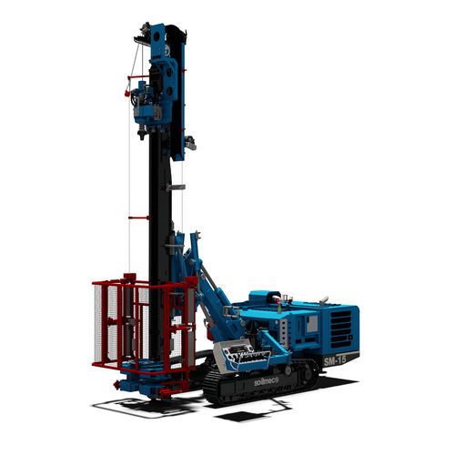 Буровая установка для каротажа - SM-15 HD  - SOILMEC S.P.A. - многофункциональная / гусеничная / поворотная