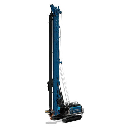 Буровая установка для фундаментных свай - SR-105 - SOILMEC S.P.A. - поворотная / с дизельным двигателем / пневматическая